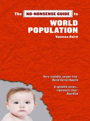 cover image of The No-Nonsense Guide to World Population